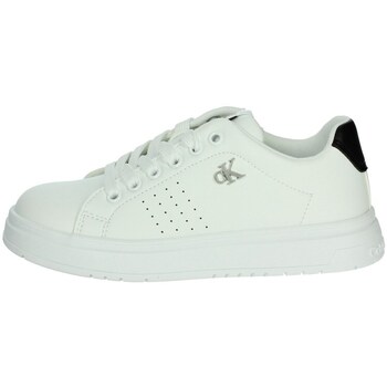 Sapatos Criança Sapatilhas de cano-alto Calvin Klein Jeans V3X9-82085-1355 Branco