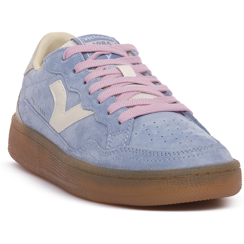 Sapatos Mulher Sapatilhas Victoria AZUL Branco