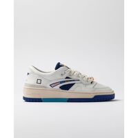 Sapatos Mulher Sapatilhas Date W421-T8-CO-WE-WE TORNEO 80-WHITE-BLUETTE Branco