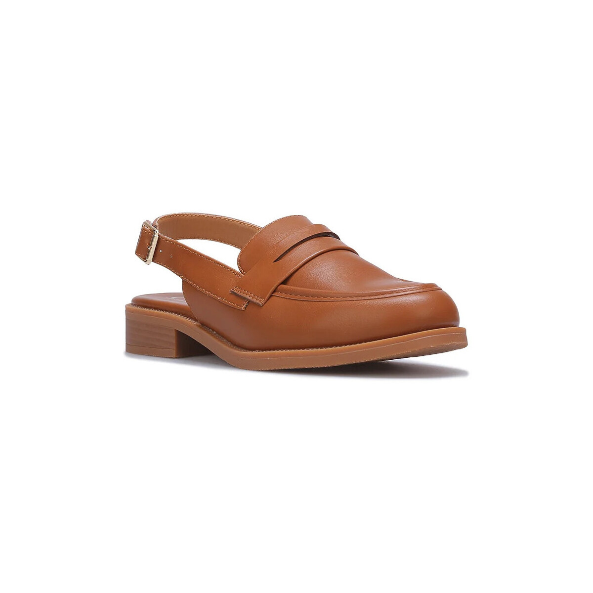 Sapatos Mulher Mocassins La Modeuse 74035_P175113 Castanho