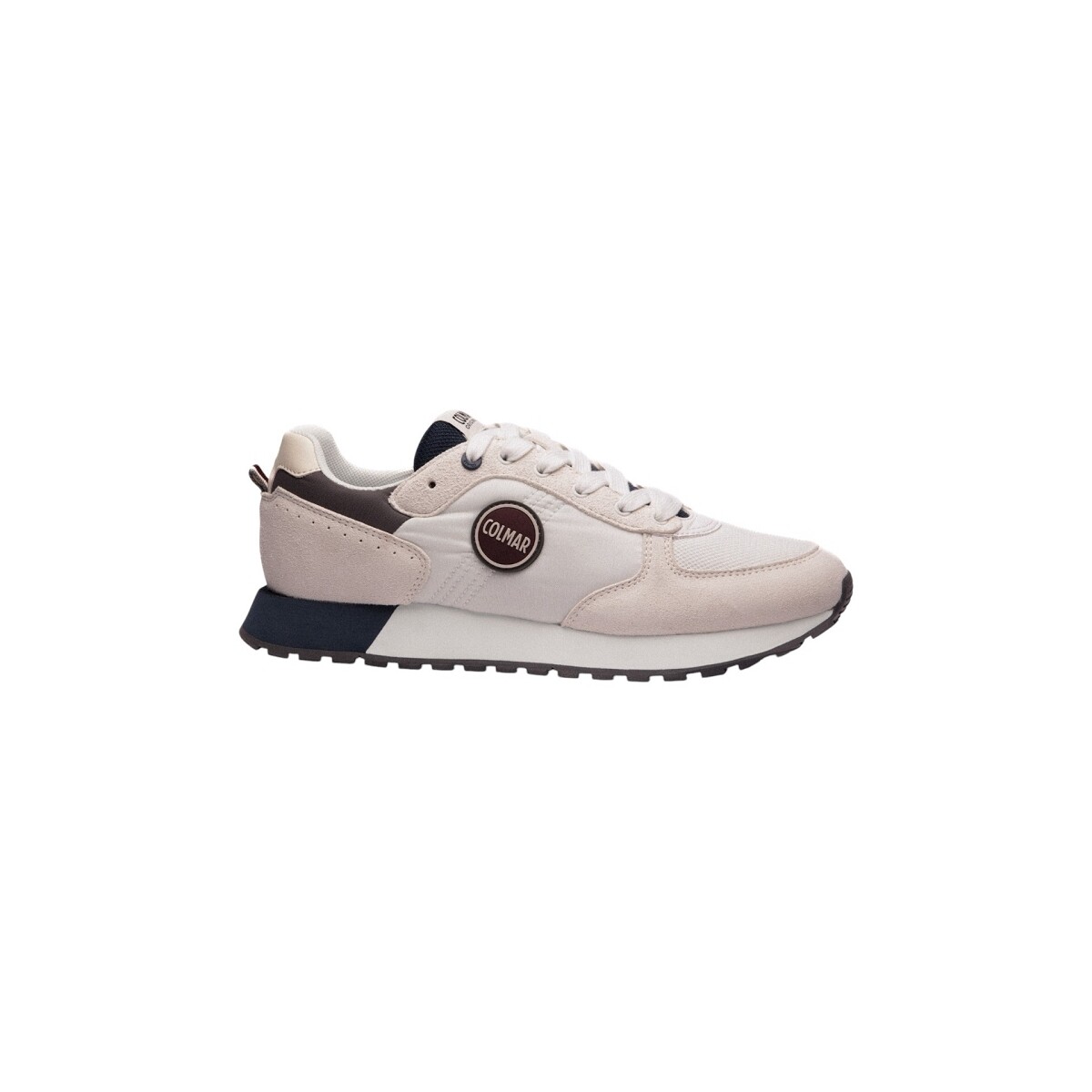 Sapatos Homem Sapatos Colmar TRAVIS AUTHENTIC WHITE-DARK DENIM-DK GRAY Blanc Branco