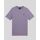 Textil Homem T-shirts e Pólos Lyle & Scott TS400VOG PLAIN-X600 Dusk Purple Rosa