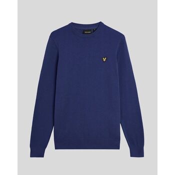 Lyle & Scott KN2136V COTTON CREW-X568 DEEP INDIGO