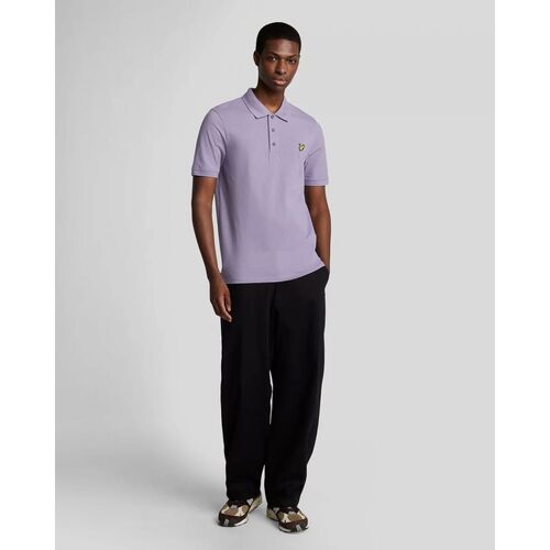 Lyle & Scott SP400VOG POLO-X600 DUSK PUPLE Rosa