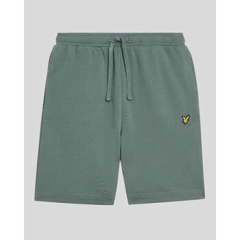 Lyle & Scott ML414VOG SWEAT SHORT-X583 GREEN MERCIRIAL