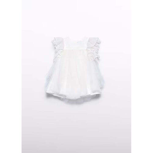 Textil Rapariga Vestidos Abel & Lula 5002-7-1-67 Branco