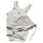 Textil Criança Calças Mayoral 1601 Conjunto peto y gorro Blanco Branco