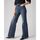 Textil Mulher Calças de ganga Levi's A7503 0019 - RIBCAGE BELL-ROMANTIC STORY Preto