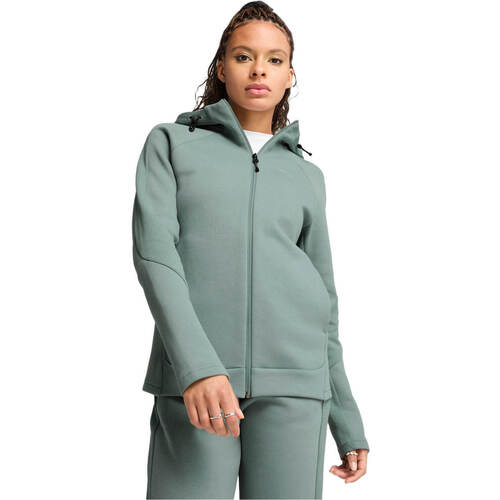 Puma EVOSTRIPE Full-Zip H Verde