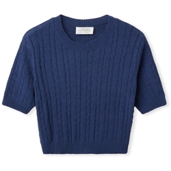 Textil Mulher camisolas Compania Fantastica COMPAÑIA FANTÁSTICA Malha 10319 - Navy Blue Azul