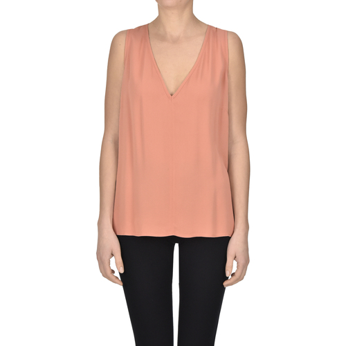Textil Mulher Tops sem mangas Forte Forte TPT00005077AE Rosa