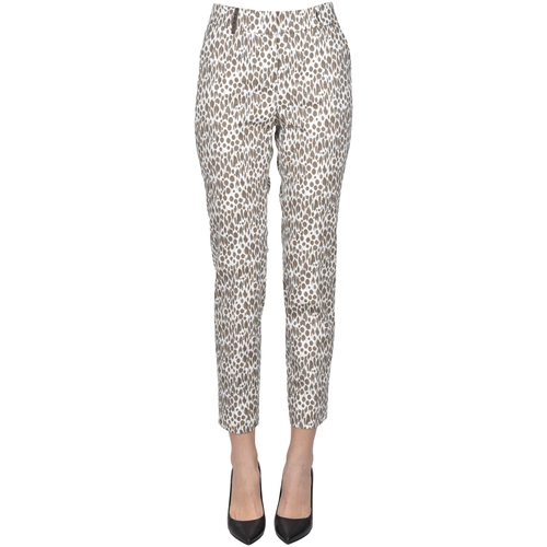 Textil Mulher Chinos Peserico PNP00005131AE Cinza