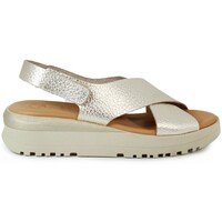 Sapatos Mulher Sandálias Aplauso SANDALIAS CON PLANTA DE GEL  6621 PLATINO Prata