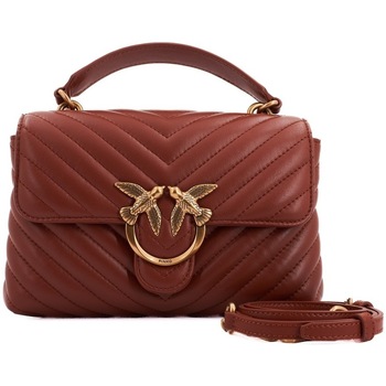 Malas Mulher Bolsa Pinko LOVE LADY PUFF MINI CL Castanho