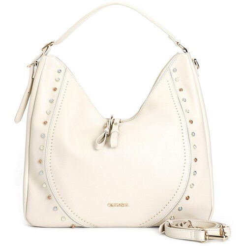 Malas Mulher Bolsa de mão Café Noir NI0818 Bege