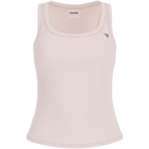 Textil Mulher Tops sem mangas Guess V4YP06-K8RT2 Rosa