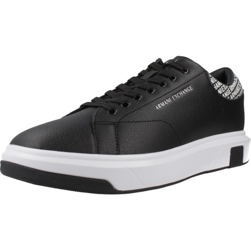 Sapatos Homem Sapatilhas EAX XUX123 XV761 Preto