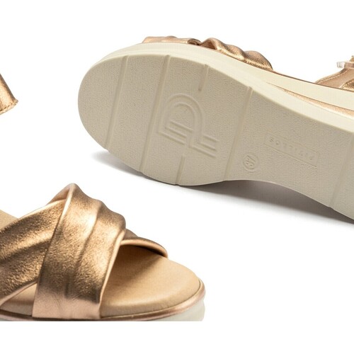 Pitillos SANDALIAS METALIZADAS DE CUÑA  10364 ROSA Rosa