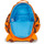 Malas Criança Mochila Affenzahn GIRAFFE LARGE FRIEND Laranja