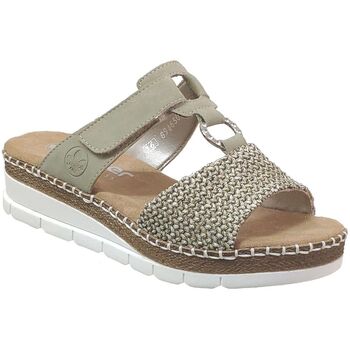 Sapatos Mulher Chinelos Rieker V1243 Verde