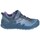 Sapatos Criança Sapatos de caminhada Lowa Merger Gtx Junior Velcro Azul