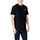 Textil Homem Polos mangas compridas Napapijri S-VIGNONI BACK SS NP0A4ILX Preto