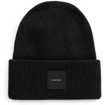 Acessórios Homem Gorro Calvin Klein Jeans FINE RIB BEANIE K50K512356 Preto