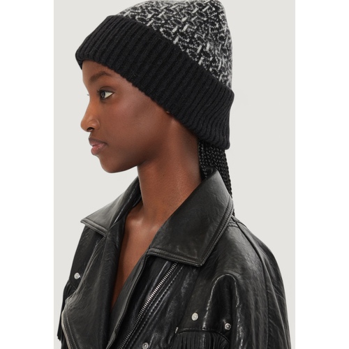 Calvin Klein Jeans MONOGRAM FOLD TURN UP BEANIE K60K612595 Preto