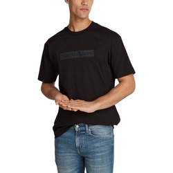 Textil Homem Polos mangas compridas Calvin Klein Jeans EMBROIDERED BOX TEE J30J326205 Preto