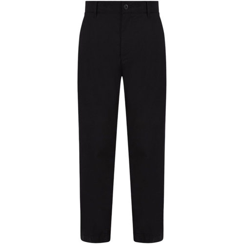 Textil Homem Calças Calvin Klein Jeans TAPERED CHINO J30J326847 Preto