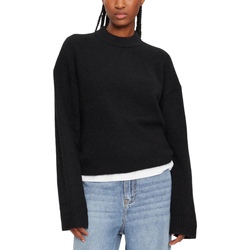 Textil Mulher camisolas Calvin Klein Jeans TEXTURED LOOSE SWEAT J20J224636 Preto