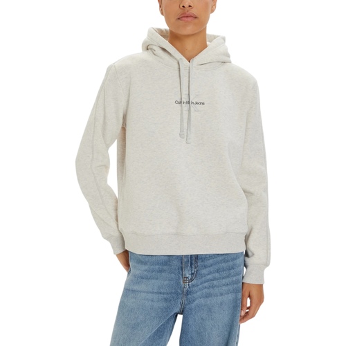 Textil Mulher Sweats Calvin Klein Jeans MONOLOGO REGULAR HOO J20J223536 Cinza