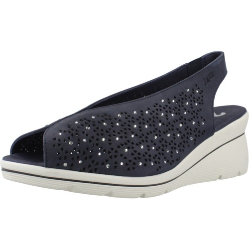 Sapatos Mulher Sandálias 24 Hrs 26449 Azul