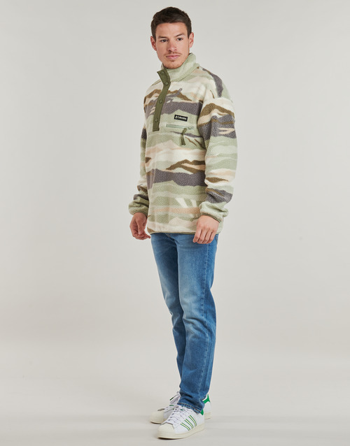 Columbia HELVETIA II PRINTED HALF SNAP FLEECE Cinza