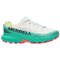 Sapatos Homem Running Merrell Agility Peak 5 Cor azul-turquesa, Branco