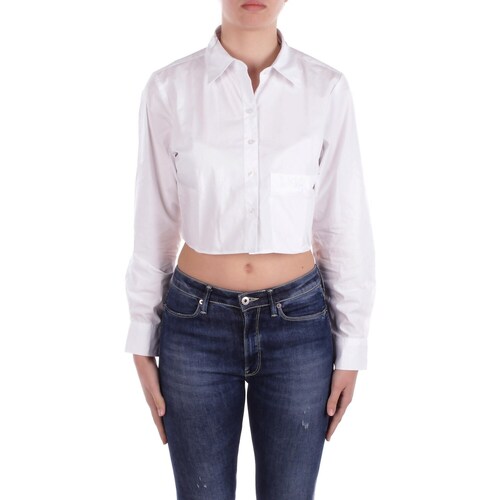 Textil Mulher camisas John Richmond UWP25031CA Branco