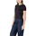 Textil Mulher T-Shirt mangas curtas Calvin Klein Jeans PLACED INSTITUTIONAL J20J225524 Preto