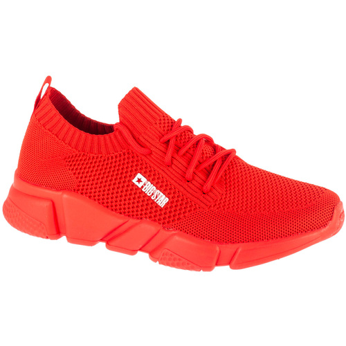 Sapatos Mulher Sapatilhas Big Star Shoes Vermelho