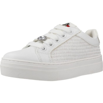 Sapatos Rapariga Sapatilhas Asso AG17045 Branco