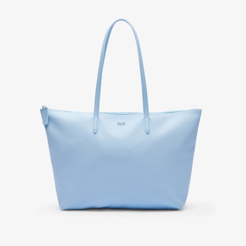 Malas Mulher Bolsa Lacoste LARGE COATED CANVAS TOTE Azul