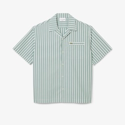 Textil Homem Camisas mangas comprida Lacoste SLEEVED CASUAL SHIRT Verde