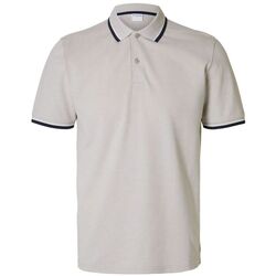 Textil Homem T-shirts e Pólos Selected 16095852 ATLAS-PURE CASHMERE Bege