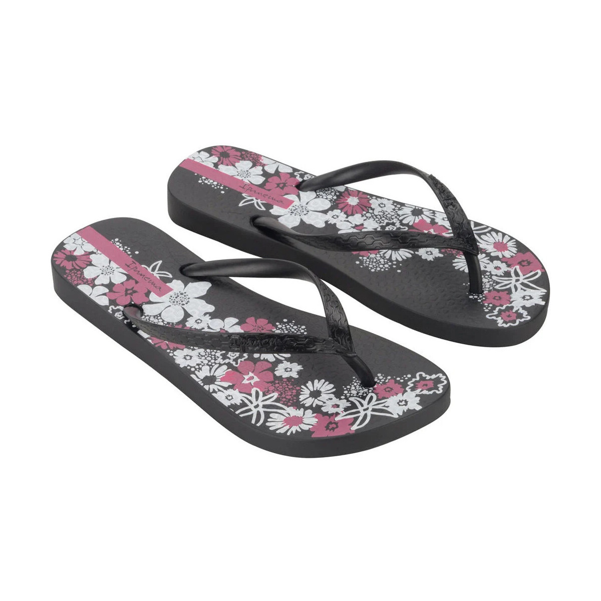 Sapatos Mulher Chinelos Ipanema 20120- CLASSICA HAPPY XII FEM Preto