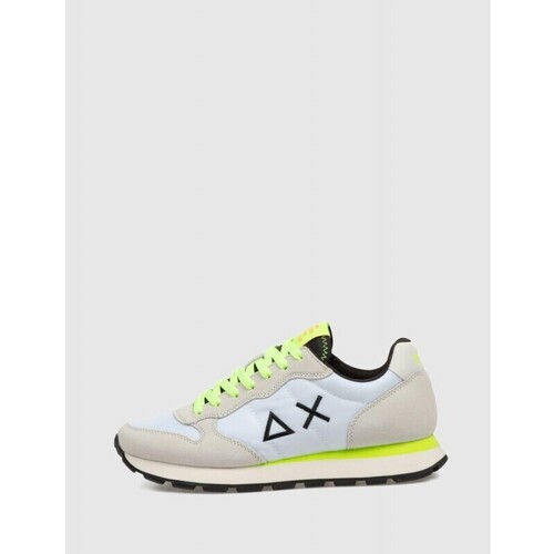 Sapatos Homem Sapatilhas Sun68 ZAPATILLA  TOM FLUO BLANCO Branco