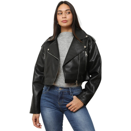 Textil Mulher Casacos/Blazers La Modeuse 74096_P175214 Preto