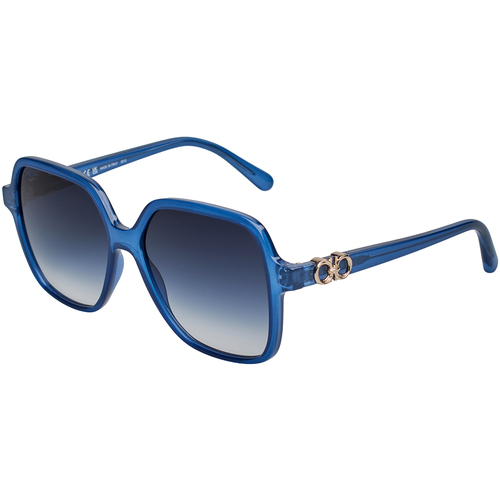 Relógios & jóias Mulher óculos de sol Salvatore Ferragamo SF1083S-423 Azul