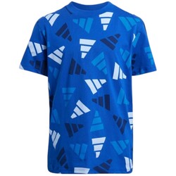 Textil Rapaz T-Shirt mangas curtas adidas Originals JC7750 Azul