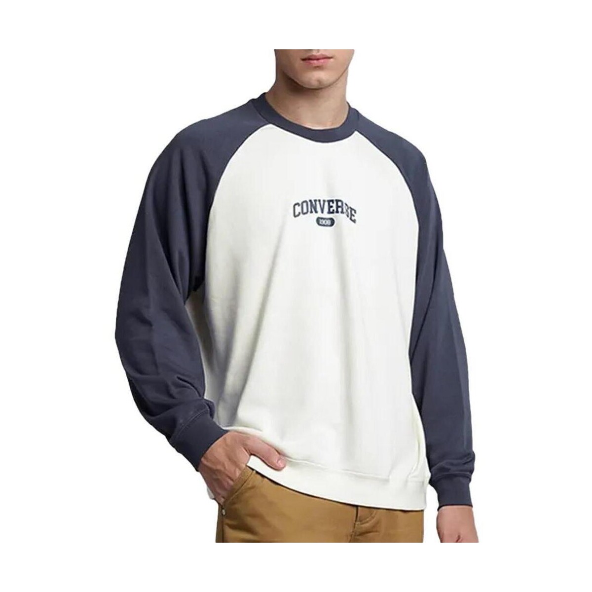 Textil Homem Sweats Converse  Azul