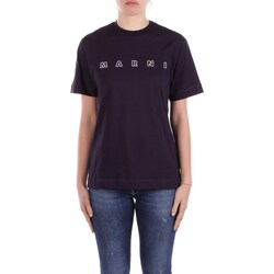 Textil Criança T-Shirt mangas curtas Marni M01466-M00RF Azul