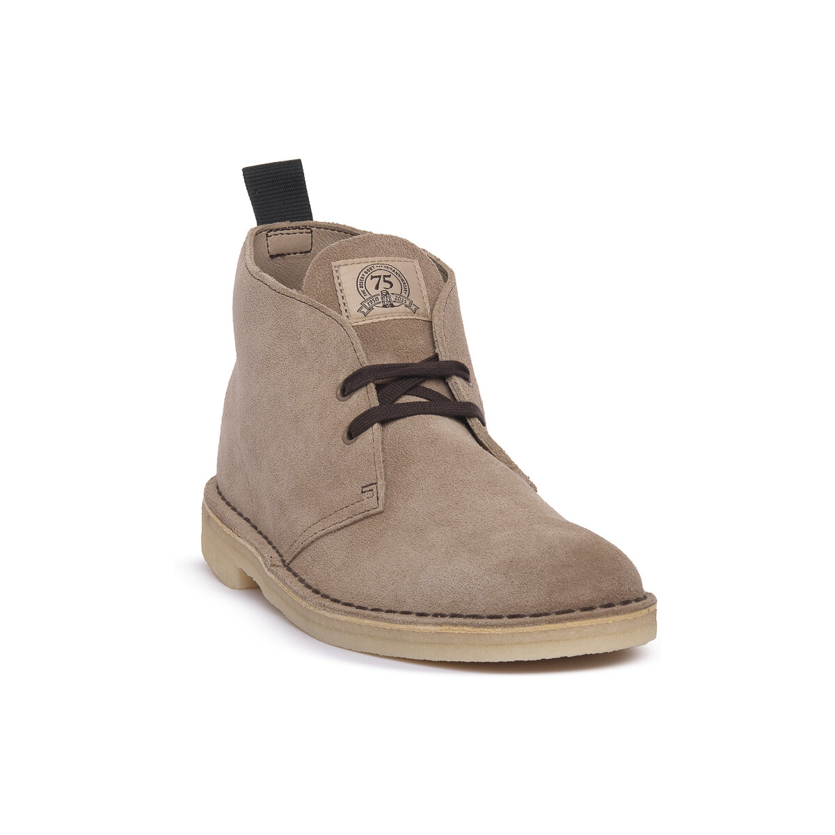 Sapatos Botas Clarks DESERT BOOT WOLF Cinza